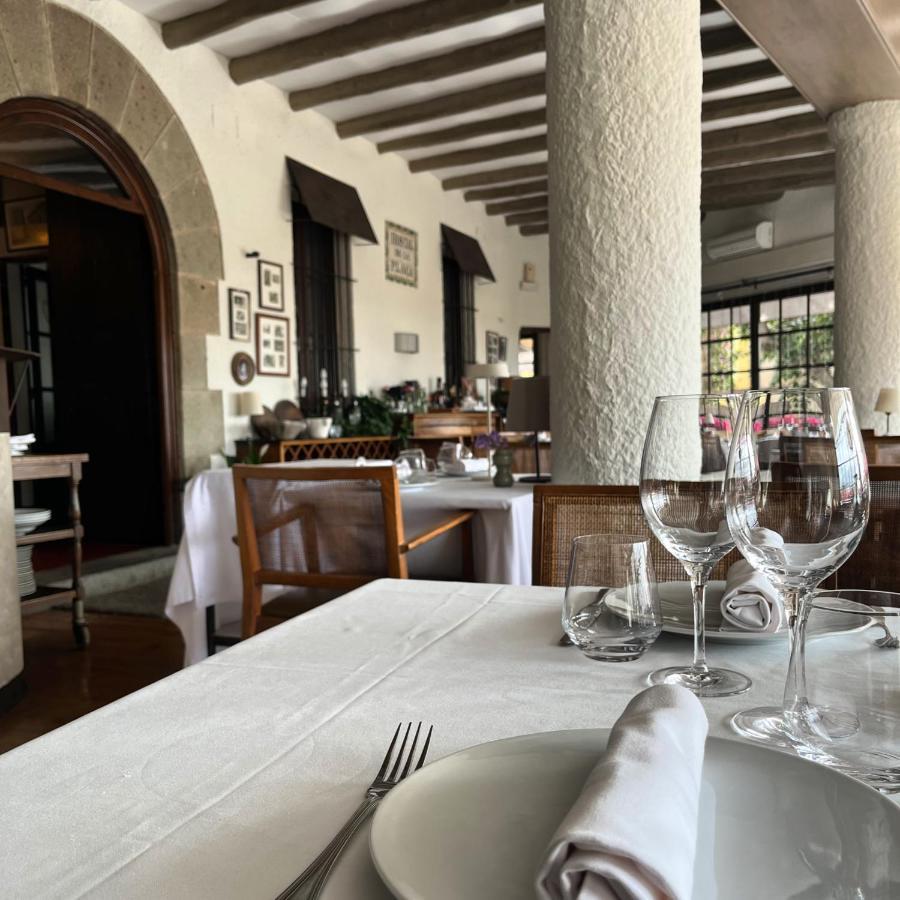 Hostal De La Placa - Hotel Boutique Cabrils Kültér fotó