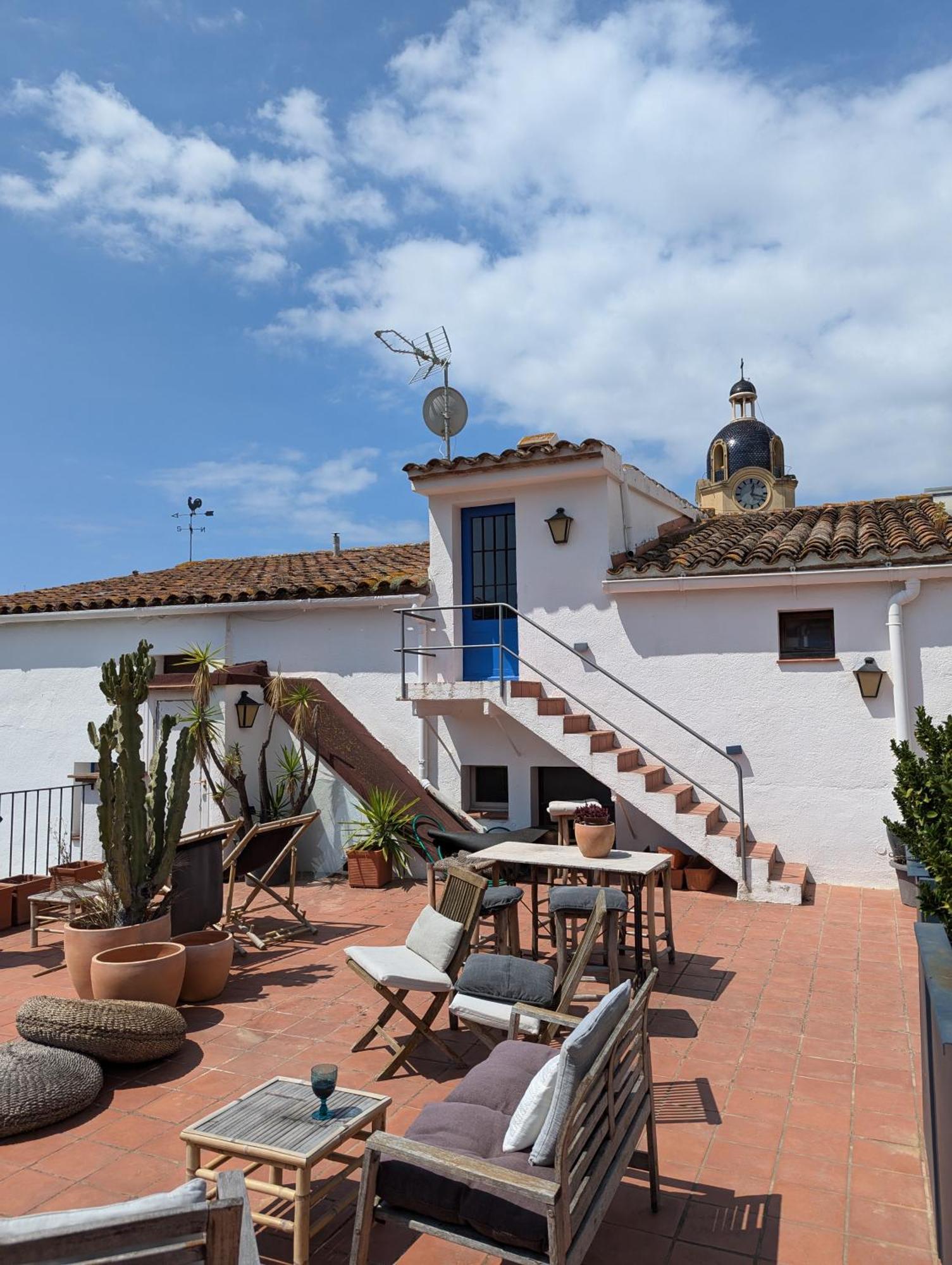 Hostal De La Placa - Hotel Boutique Cabrils Kültér fotó